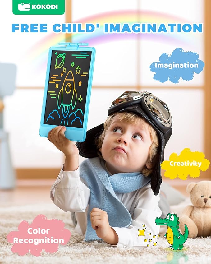 KOKODI LCD Writing Tablet 8.5-Inch Colorful Doodle Board, Electronic Drawing - Image 4