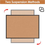 Board2by Cork Board Bulletin Board 36 x 48, Office Board - Image 6