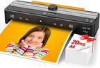 Laminator Machine with 20 A4 Laminating Pouches, Thermal and Cold Lamination by KEJECTOR
