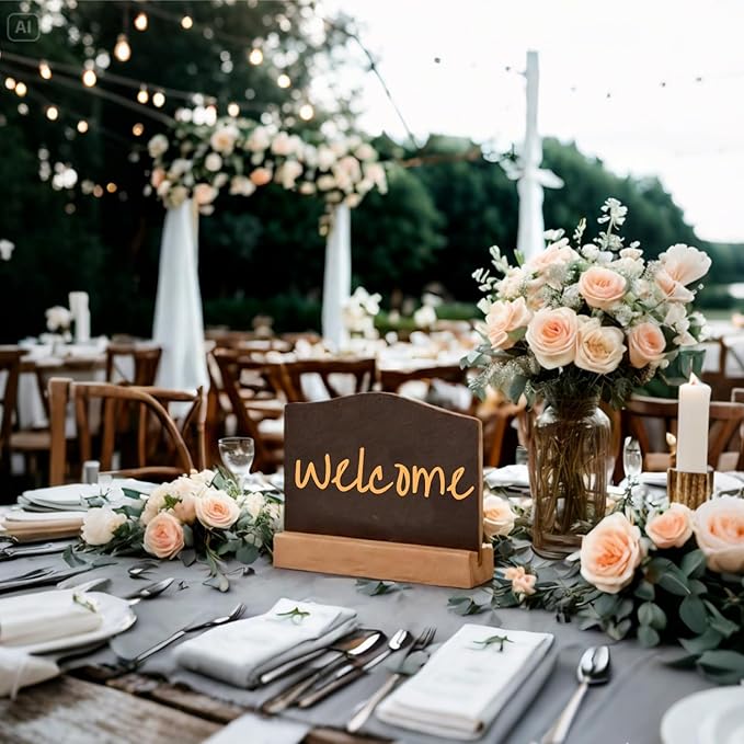 10 Pcs Reusable Mini Chalkboard Signs - Image 7