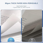 Nichela 5" x 8" Note Pads 48 Pack of Legal Pads 30 Sheets Notepad College Ruled - Image 4