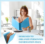 Skyygemm 36 Pcs Classification Folders Letter Size, 2 Divider Pressboard File - Image 6