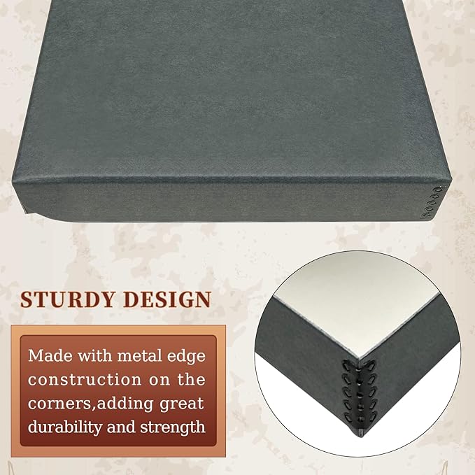 Golden State Art, Archival Folio Storage Box 9x12, Clamshell Design - Image 4