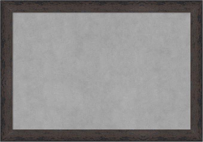 Amanti Art Black Framed Magnetic Board 19x27 Medium Vision Board by AmantiArt