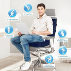 CloudBliss Seat Cushion, Office Chair Cushions, Car Seat Cushion, Lumbar - Image 5