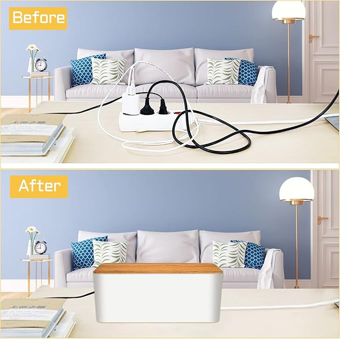 YUANYE Cable Management Box Cable Management Kit - Image 5