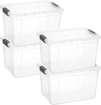 Superio Clear Storage Boxes