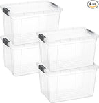 Superio Clear Storage Boxes by Superio