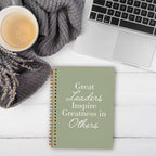 OXW Sage Green Notebooks for Work, Employee Appreciation Gifts, Leadership - Image 7