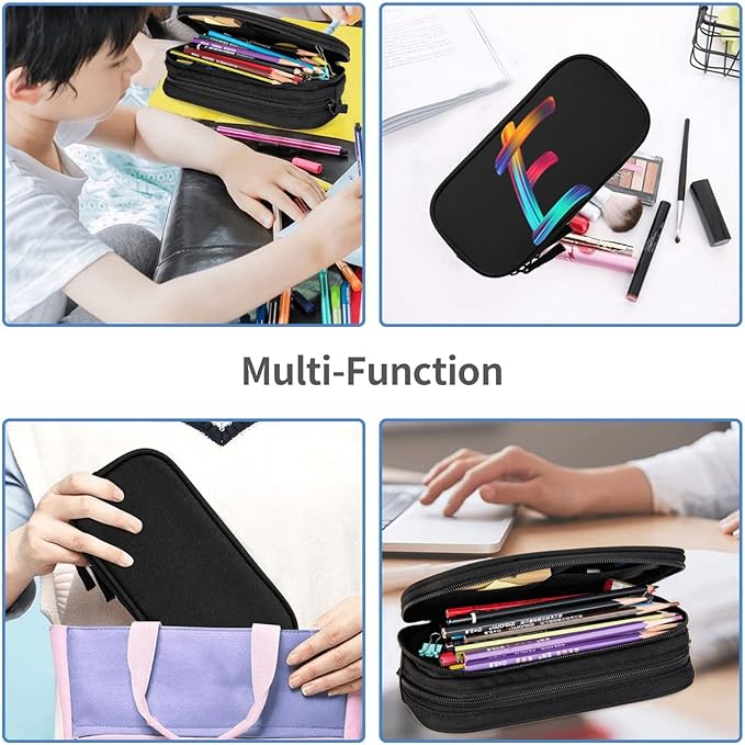 Pazacon Cute Initial Pencil Case - Image 6