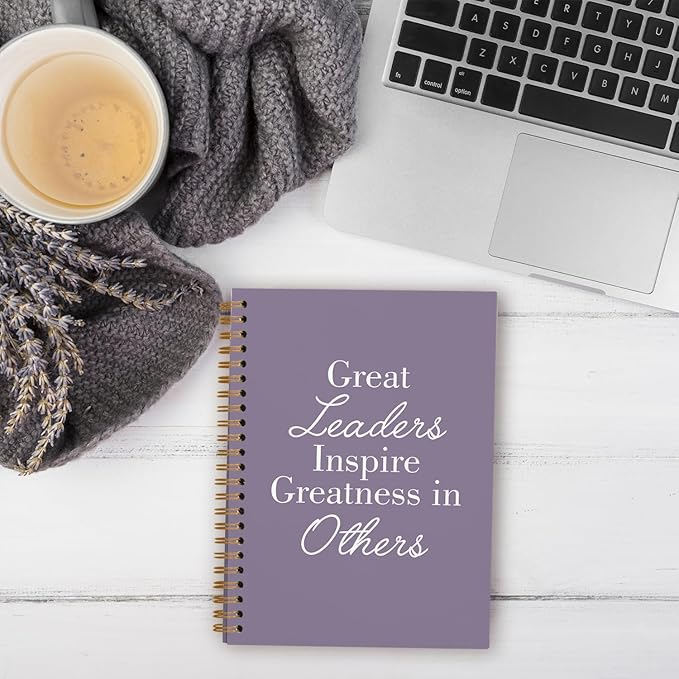 OXW Purple Meeting Notebooks for Work, Leadership Gifts Office Work Notebook - Image 7
