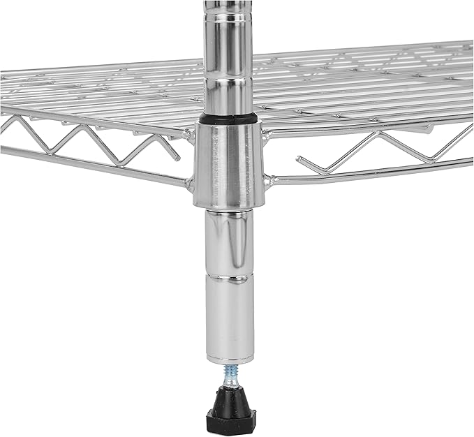 Amazon Basics 5-Shelf Tower Adjustable Storage Shelving Unit, 16 D x 16 W x 54 - Image 5