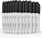 Buecs Permanent Markers, Fine Point, Waterproof & Smear Proof Markers, Quick by Buecs