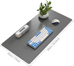 DAWNTREES Desk Mat Protector, PU Leather Desk Pad, Non Slip, Large Mouse Pad - Image 2