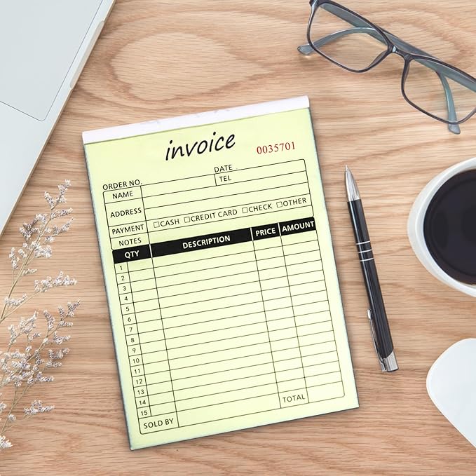 Homvle Invoice Receipt Book - Image 4