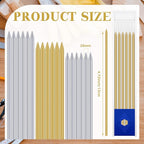 Spakon 60 Pcs 2.8mm Lead Refill Carpenter Construction Pencils Marker Lead - Image 3