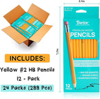 Darice Wood-Cased Pencils, 12 x 24 Pack - Image 2