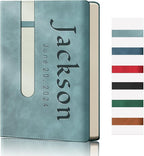 Bliver Personalized Leather Journal Custom Notebook Customized Engraved Journal by Bliver