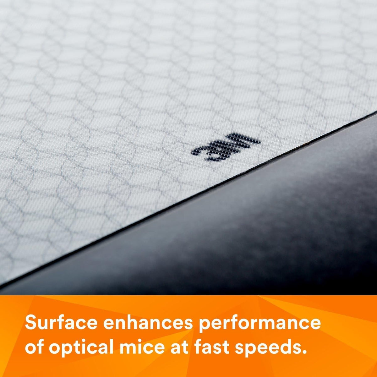 3M Precise Mouse Pad with Gel Wrist Rest, 8.4 in x 8.8 in, Black