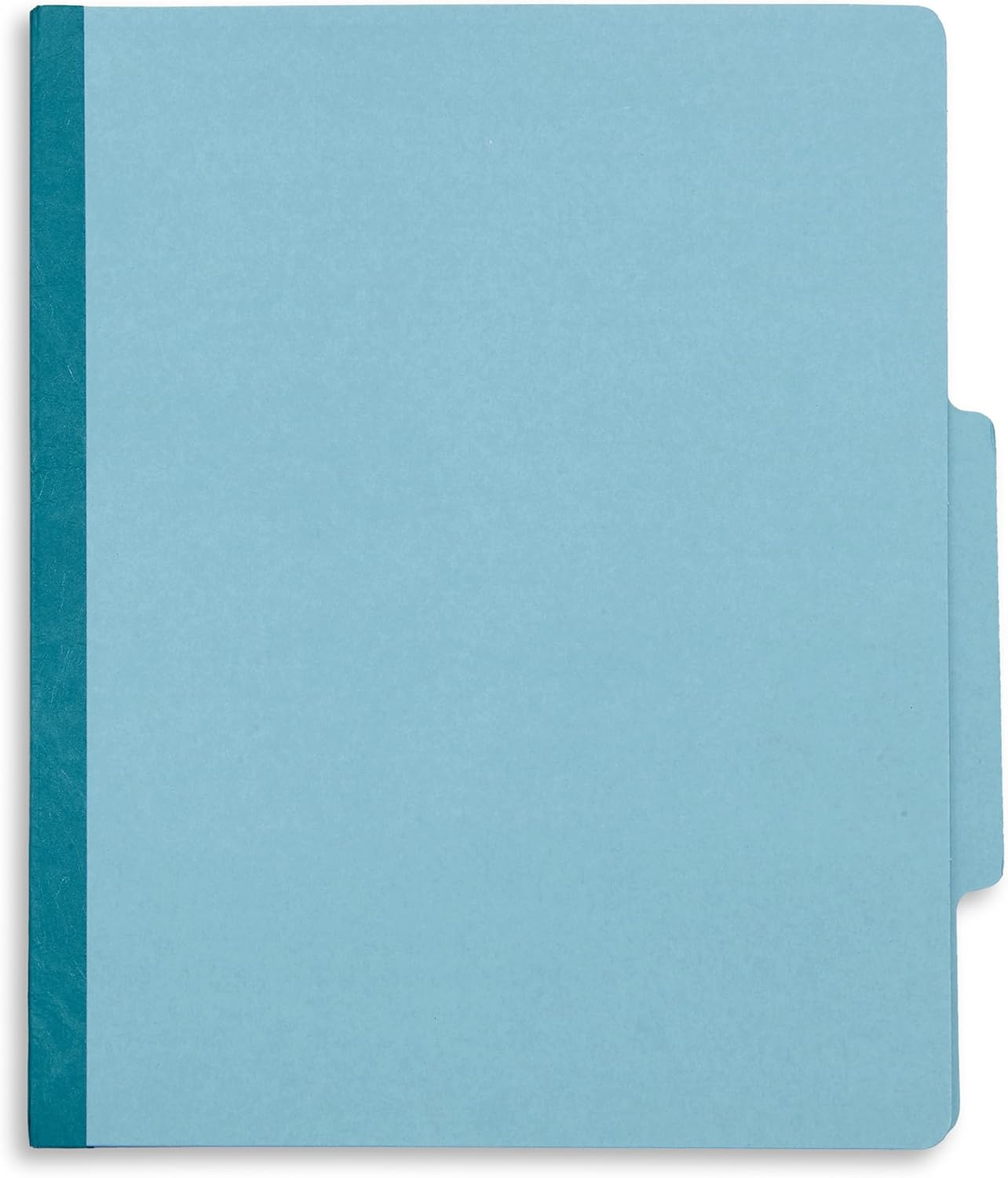 Blue Summit Supplies 10 Classification Folders, 3 Divider, Light Blue | Heavy-duty, letter size, 2 in expansion, 2 prong fasteners, 3 dividers, for medical and legal files