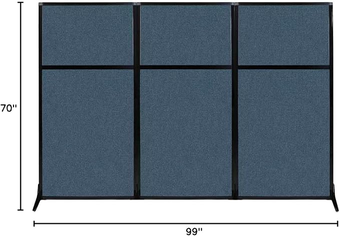 Versare Workstation Partition | Portable Wall Divider | Modern Office Cubicle | - Image 7