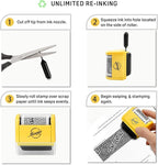Miseyo Identity Theft Protection Roller Stamp Set - Image 4