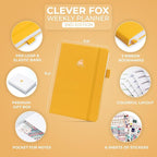 Clever Fox Planner 2nd Edition – Colorful Weekly & Monthly Goal Planner - Image 2