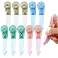 EQUNROY 10 Pcs Correction Tape for Instant Error Fixing, Easy-to-Use Pen-Style by Unknown