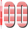Aozora Retractable Pens Ballpoint Super Smooth Writing Pens Bulk 100 pack by Aozora