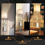 RUNTOP Floor Lamp with Shelves, Modern Shelf Lamp - Image 8