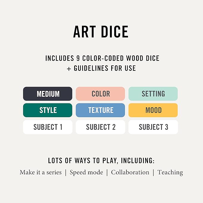 Two Tumbleweeds Art Dice - Image 3