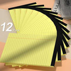 5" x 8" Yellow Legal Pads Writing Pads 12 Pack of Notepad 80gsm Paper Small - Image 5