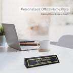 Business Wood Name Plate for Desk | Custom Desk Name Plate Personalized Gift - Image 4
