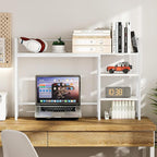 Snughome Desk Shelf, 44.9" Large Desktop Organizer Shelf, Desk Hutch - Image 4