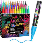 Extra Fine Tip Liquid Chalk Markers by Celepen