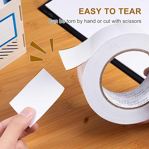 GUOKOFF Double Sided Tape 2 Inch x 40 Yards, Strong Adhesive Double Sided - Image 5