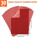 Red Carbon Paper for Tracing Graphite Transfer-Paper - Image 2