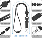 Oaridey ID Badge Holder with Lanyard, Safety Breakaway Lanyard with ID Holder - Image 2