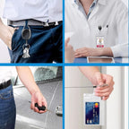 SOVYOULIVE 5 Pack Heavy-Duty Retractable Badge Holders - Image 5