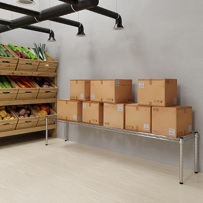 Regal Altair 14" Deep x 72" Wide x 14" Height Wire Shelving Kit | 1-Tier | NSF - Image 5