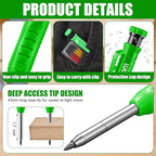 Hiboom 6 Pack Solid Carpenter Pencils Mechanical Construction Pencils - Image 3
