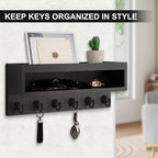 Lucundm Key and Mail Holder Wall Mount, Key Hanger - Image 3