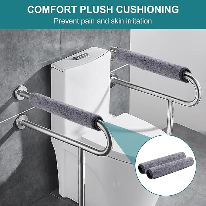 2 Pcs Small Armrest Pads Covers - Image 2
