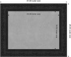 Amanti Art Black Framed Magnetic Board 25x31 Medium Vision Board - Image 2