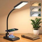 desk lamp with wireless charger, desk lamps for, main product view
