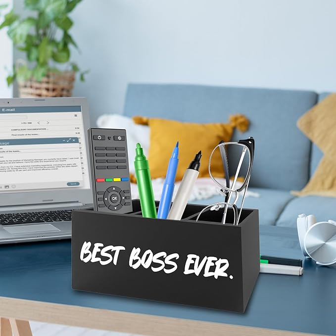 QZQE Boss Gifts Pen Pencil Holder Organizer - Image 3