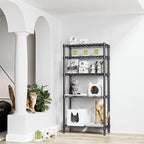 M MZG 1250 lbs 5 Tier Shelf Metal Storage Shelves Shelving Wire Rack Heavy Duty - Image 2