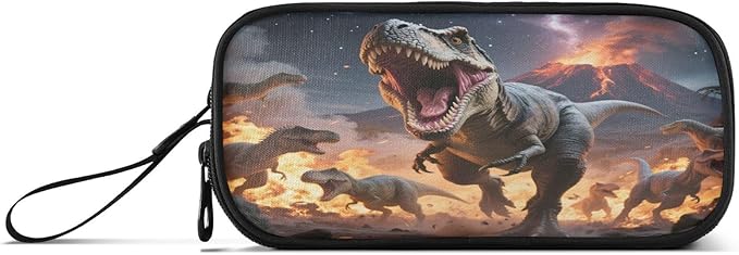 BOENLE Dinosaurs Roar Pencil Case Box Boys Girls Large Pencil Pouch - Image 8