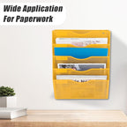 EASEPRES 5 Pocket Mesh Hanging Wall File Organizer, Wall Mounted Mail Paper - Image 5