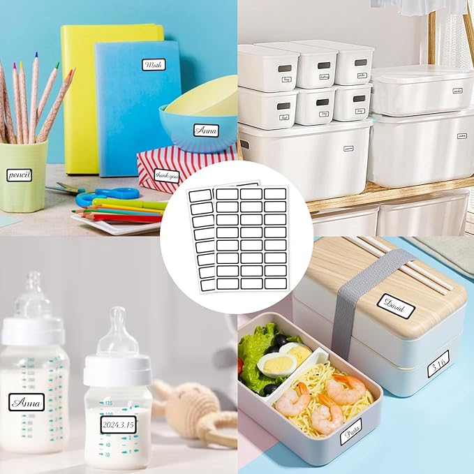 STARLIBOO Removable Labels, Blank Freezer Labels - Image 5